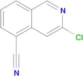 3-Chloroisoquinoline-5-carbonitrile