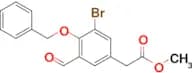 Methyl2-(4-benzyloxy-3-bromo-5-formyl-phenyl)acetate