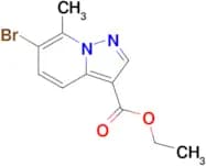 Ethyl6-bromo-7-methyl-pyrazolo[1,5-a]pyridine-3-carboxylate