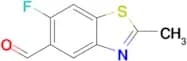 6-Fluoro-2-methyl-1,3-benzothiazole-5-carbaldehyde