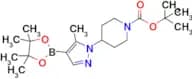Tert-butyl4-[5-methyl-4-(4,4,5,5-tetramethyl-1,3,2-dioxaborolan-2-yl)pyrazol-1-yl]piperidine-1-car…
