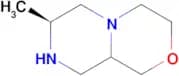 (7s)-7-Methyl-1,3,4,6,7,8,9,9a-octahydropyrazino[2,1-c][1,4]oxazine