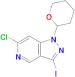 6-Chloro-3-iodo-1-tetrahydropyran-2-yl-pyrazolo[4,3-c]pyridine