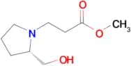 Methyl3-[(2s)-2-(hydroxymethyl)pyrrolidin-1-yl]propanoate