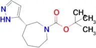 Tert-butyl (3S)-3-(1H-pyrazol-5-yl)azepane-1-carboxylate
