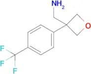 [3-[4-(trifluoromethyl)phenyl]oxetan-3-yl]methanamine