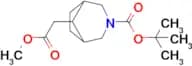 Tert-butyl8-(2-methoxy-2-oxo-ethyl)-3-azabicyclo[3.2.1]octane-3-carboxylate