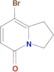8-Bromo-2,3-dihydro-1h-indolizin-5-one