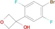 3-(4-Bromo-2,5-difluoro-phenyl)oxetan-3-ol