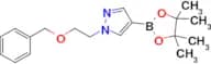1-(2-Benzyloxyethyl)-4-(4,4,5,5-tetramethyl-1,3,2-dioxaborolan-2-yl)pyrazole