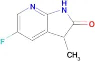 5-Fluoro-3-methyl-1h,2h,3h-pyrrolo[2,3-b]pyridin-2-one