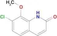 7-Chloro-8-methoxyquinolin-2(1H)-one