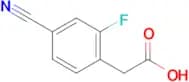 2-(4-Cyano-2-fluorophenyl)acetic acid