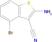 2-Amino-4-bromobenzo[b]thiophene-3-carbonitrile