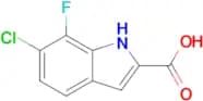 6-Chloro-7-fluoro-1H-indole-2-carboxylic acid