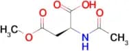 (S)-2-Acetamido-4-methoxy-4-oxobutanoic acid