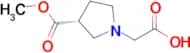 (R)-2-(3-(Methoxycarbonyl)pyrrolidin-1-yl)acetic acid