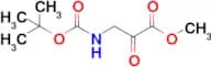 Methyl 3-((tert-butoxycarbonyl)amino)-2-oxopropanoate