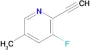 2-Ethynyl-3-fluoro-5-methylpyridine