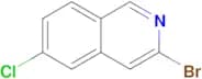 3-Bromo-6-chloroisoquinoline
