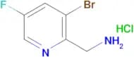 (3-Bromo-5-fluoropyridin-2-yl)methanamine hydrochloride
