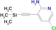 5-Chloro-3-((trimethylsilyl)ethynyl)pyridin-2-amine
