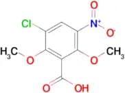 3-Chloro-2,6-dimethoxy-5-nitrobenzoic acid
