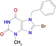 7-Benzyl-8-bromo-3-methyl-3,7-dihydro-1H-purine-2,6-dione
