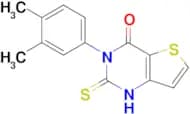 3-(3,4-Dimethylphenyl)-2-thioxo-2,3-dihydrothieno[3,2-d]pyrimidin-4(1H)-one