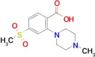 2-(4-Methylpiperazin-1-yl)-4-(methylsulfonyl)benzoic acid
