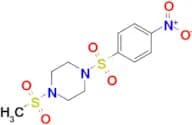 1-(Methylsulfonyl)-4-((4-nitrophenyl)sulfonyl)piperazine