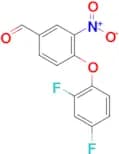 4-(2,4-Difluorophenoxy)-3-nitrobenzaldehyde