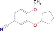 3-(Cyclopentyloxy)-4-methoxybenzonitrile
