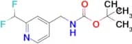 Tert-butyl ((2-(difluoromethyl)pyridin-4-yl)methyl)carbamate