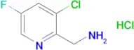 (3-Chloro-5-fluoropyridin-2-yl)methanamine hydrochloride