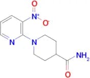 1-(3-Nitropyridin-2-yl)piperidine-4-carboxamide