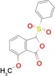 7-Methoxy-3-(phenylsulfonyl)isobenzofuran-1(3H)-one