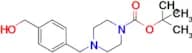 Tert-butyl 4-(4-(hydroxymethyl)benzyl)piperazine-1-carboxylate