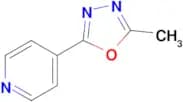 2-Methyl-5-(pyridin-4-yl)-1,3,4-oxadiazole