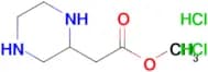 Methyl 2-(piperazin-2-yl)acetate dihydrochloride