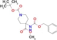 1-(Tert-butyl) 4-methyl 4-(((benzyloxy)carbonyl)amino)piperidine-1,4-dicarboxylate
