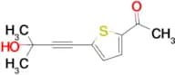 1-(5-(3-Hydroxy-3-methylbut-1-yn-1-yl)thiophen-2-yl)ethan-1-one