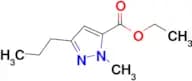 Ethyl 1-methyl-3-propyl-1H-pyrazole-5-carboxylate