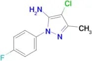 4-Chloro-1-(4-fluorophenyl)-3-methyl-1H-pyrazol-5-amine