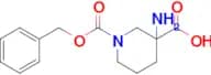 3-Amino-1-((benzyloxy)carbonyl)piperidine-3-carboxylic acid