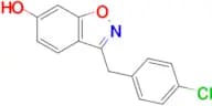 3-(4-Chlorobenzyl)benzo[d]isoxazol-6-ol
