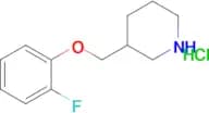 3-((2-Fluorophenoxy)methyl)piperidine hydrochloride