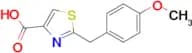 2-(4-Methoxybenzyl)thiazole-4-carboxylic acid