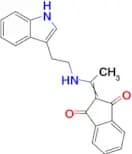 2-(1-((2-(1H-indol-3-yl)ethyl)amino)ethylidene)-1H-indene-1,3(2H)-dione