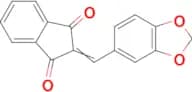 2-(Benzo[d][1,3]dioxol-5-ylmethylene)-1H-indene-1,3(2H)-dione
